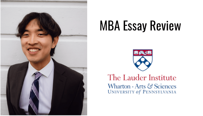 Perfect your MBA Essay: From Brainstorm to Final Product