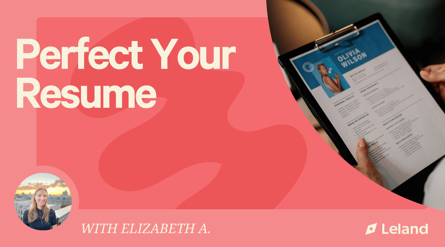 Perfect Your Resume