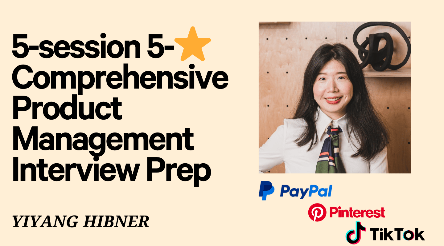 5-session comprehensive Product Manager Interview Prep