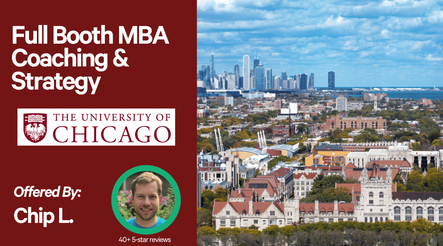 Full Booth MBA Application Strategy & Execution