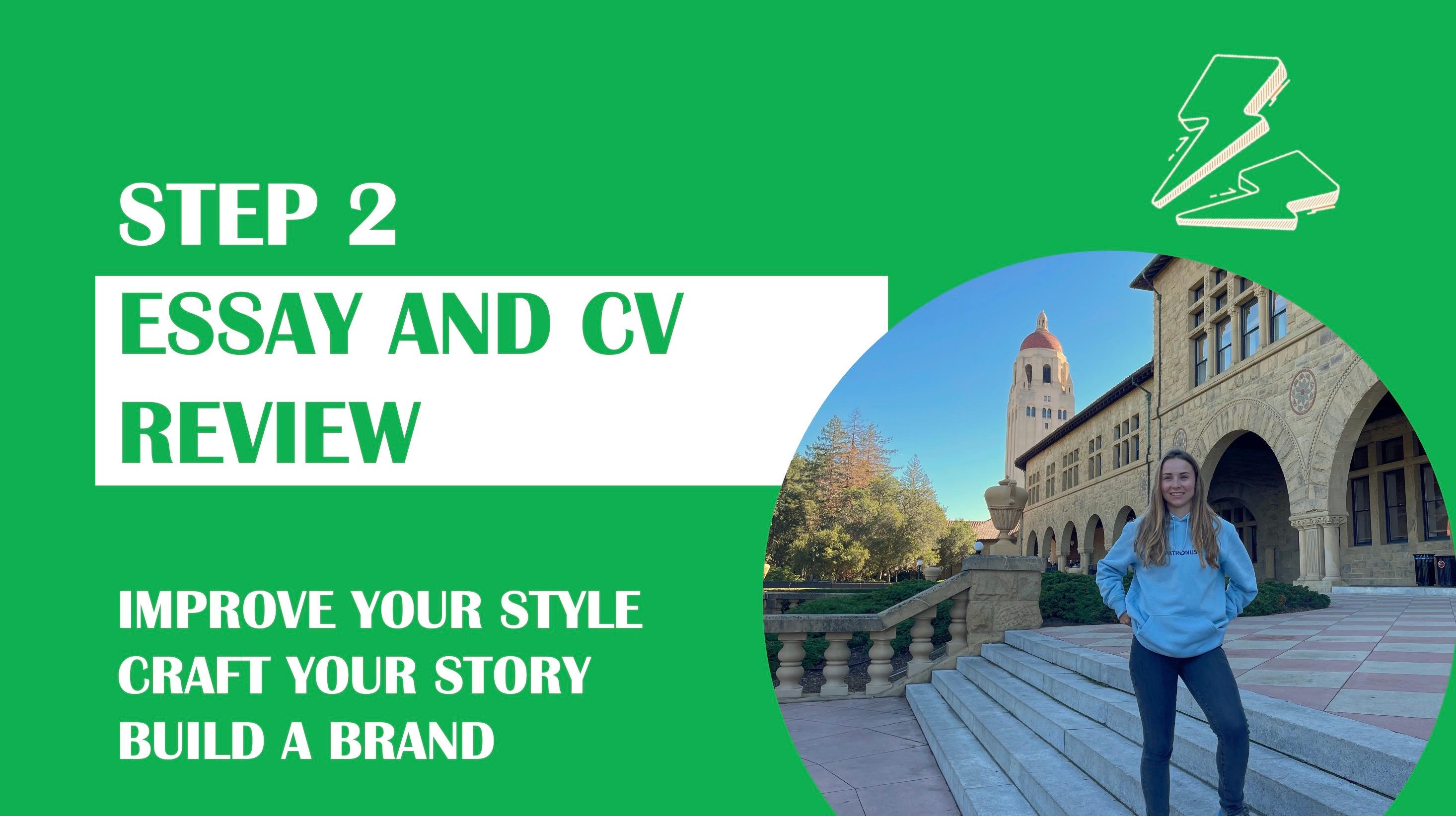 [2 spots left!] MBA Package Step 2: CV & Essays & Rec Letters