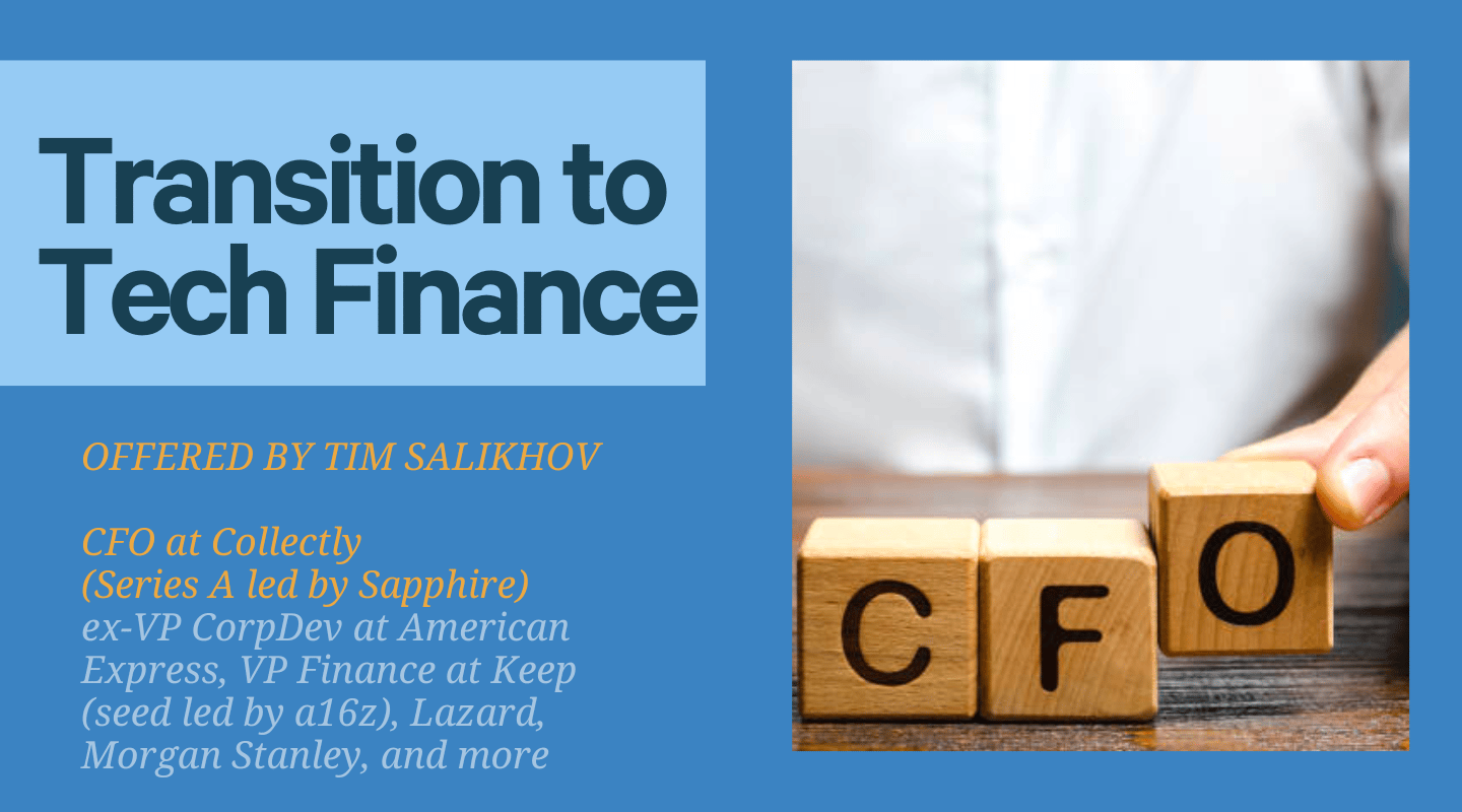 Transition to Tech Finance 