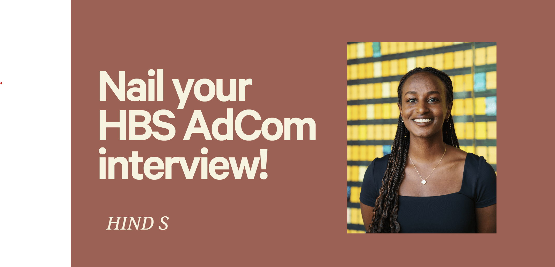 HBS Interview Prep Session