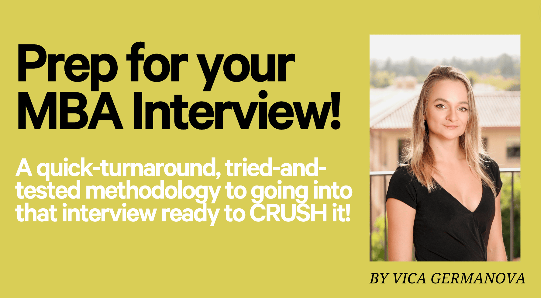 "Invited to Interview" - Let's gooo! MBA interview prep 🚀