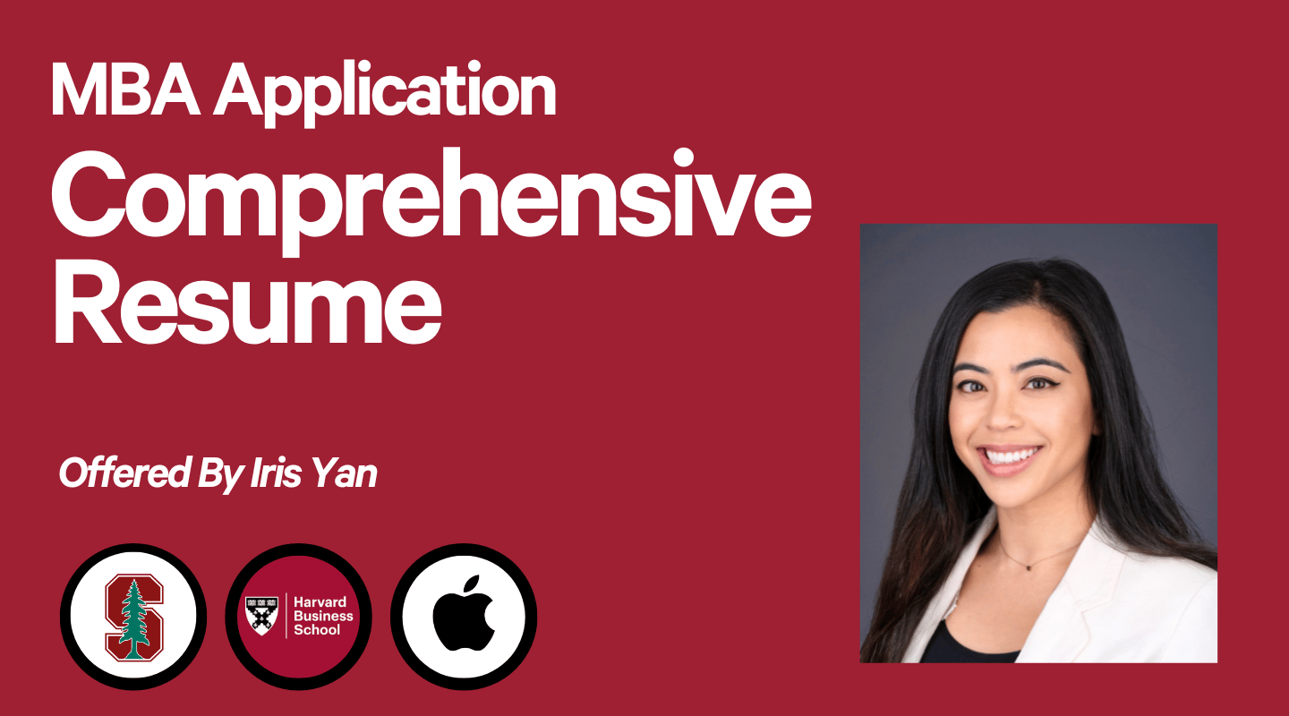 MBA Resume Package