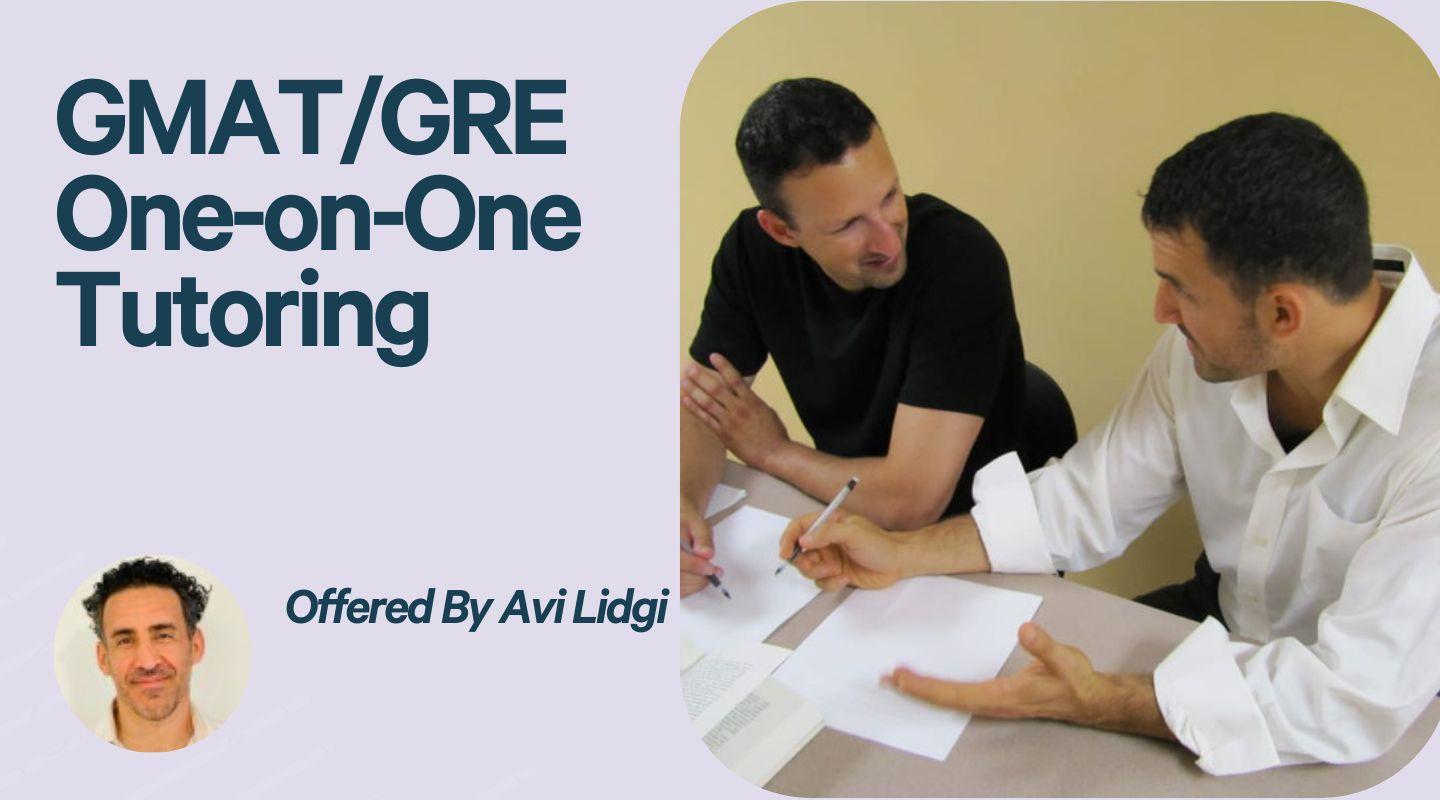 GRE/GMAT Tutoring Package