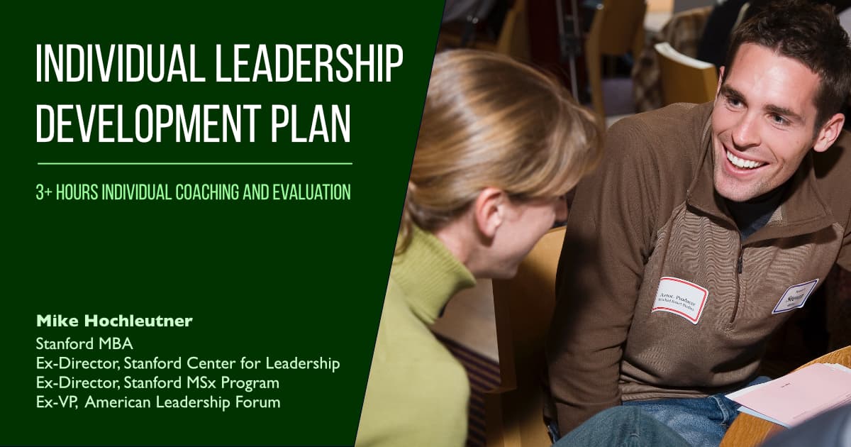 Individual Leadership Development Plan