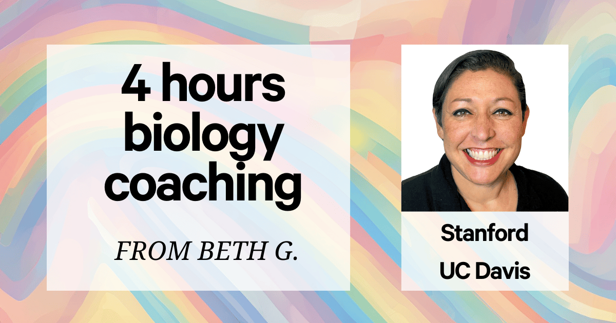 4 hours biology coaching
