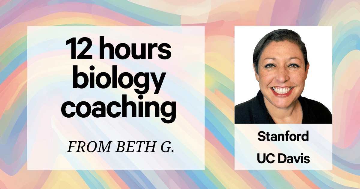 12 hours biology coaching
