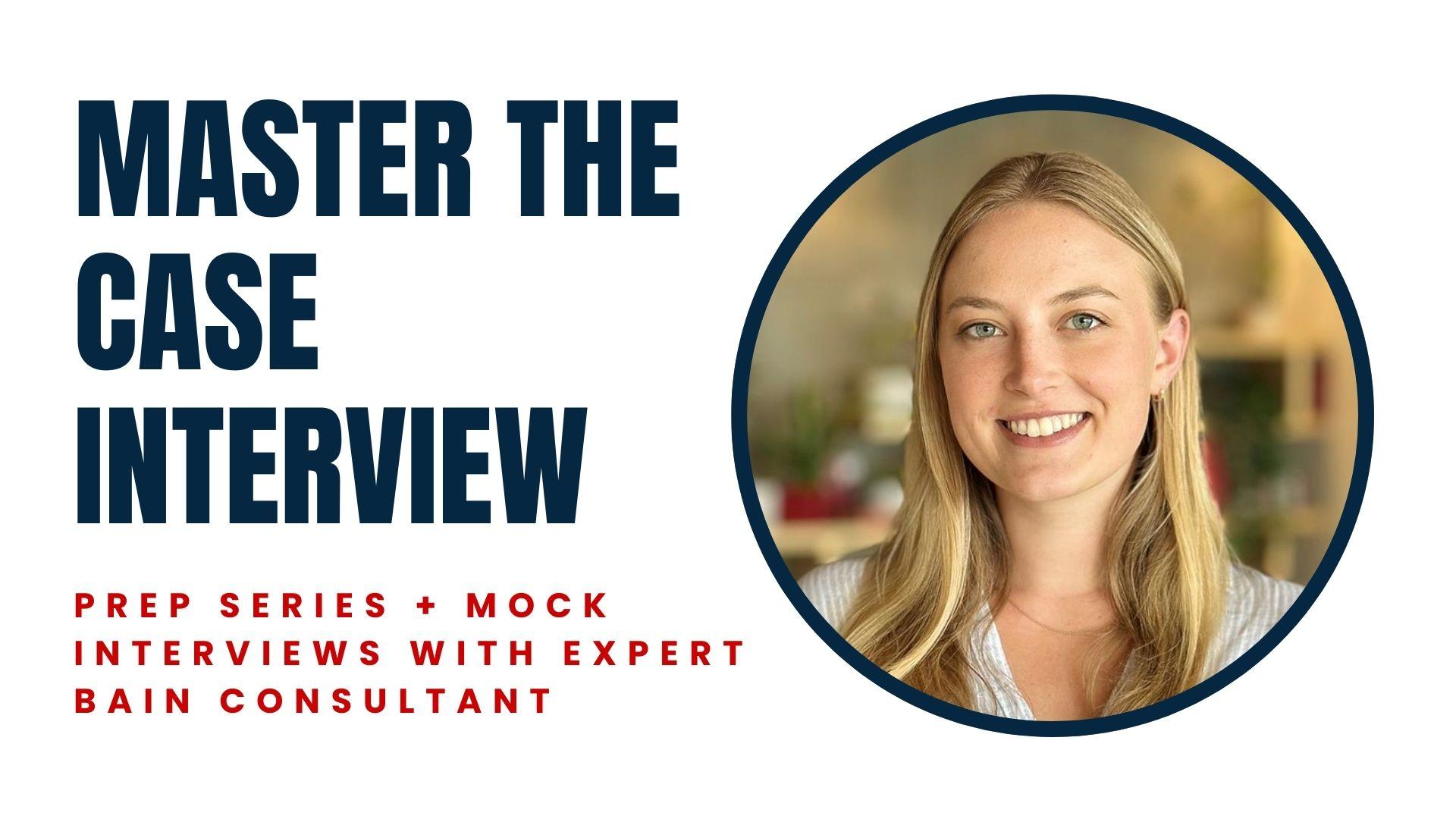 Master the Consulting Case Interview