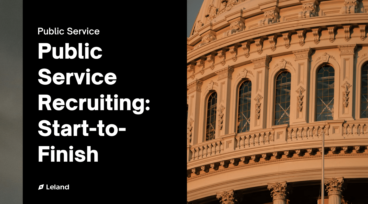 Public Service Recruiting: Start-to-Finish
