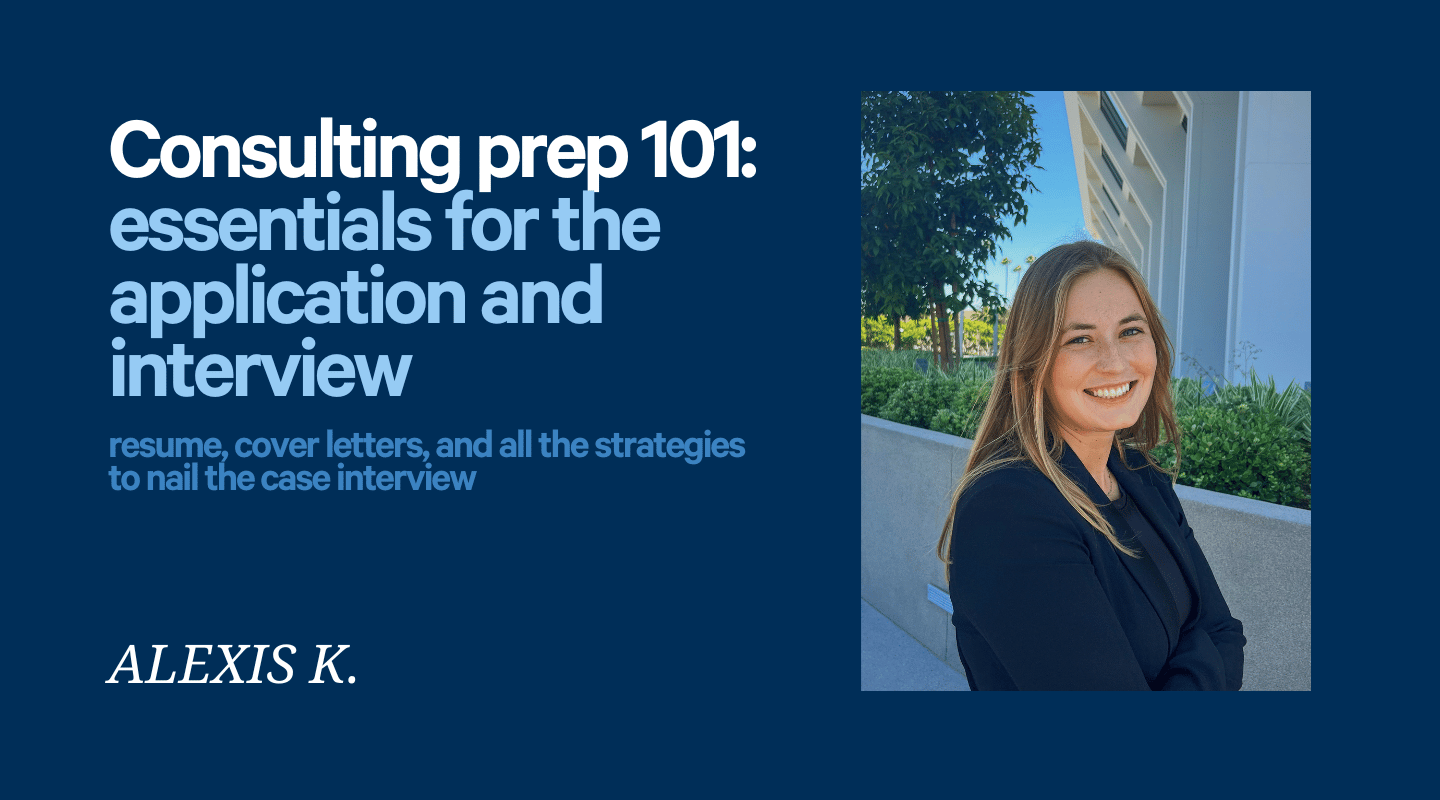 Consulting Intro Pack: Foundations for Applications and Interview Prep