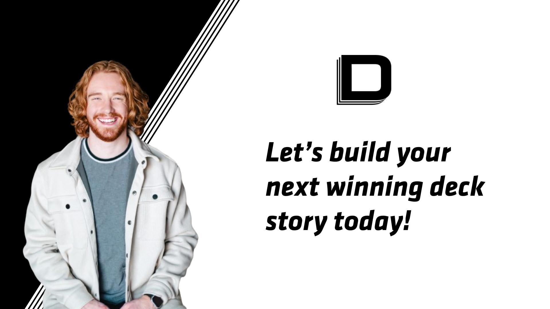 Let's build your sales/pitch deck outline in an hour!