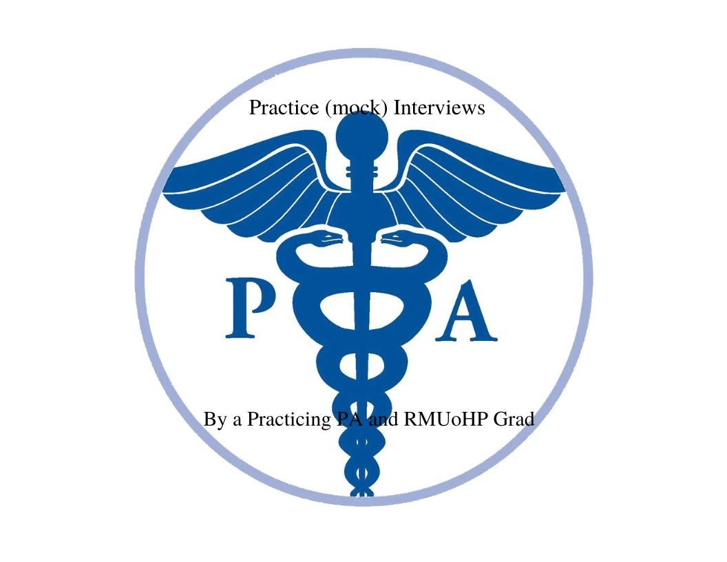 PA School Mock Interview 