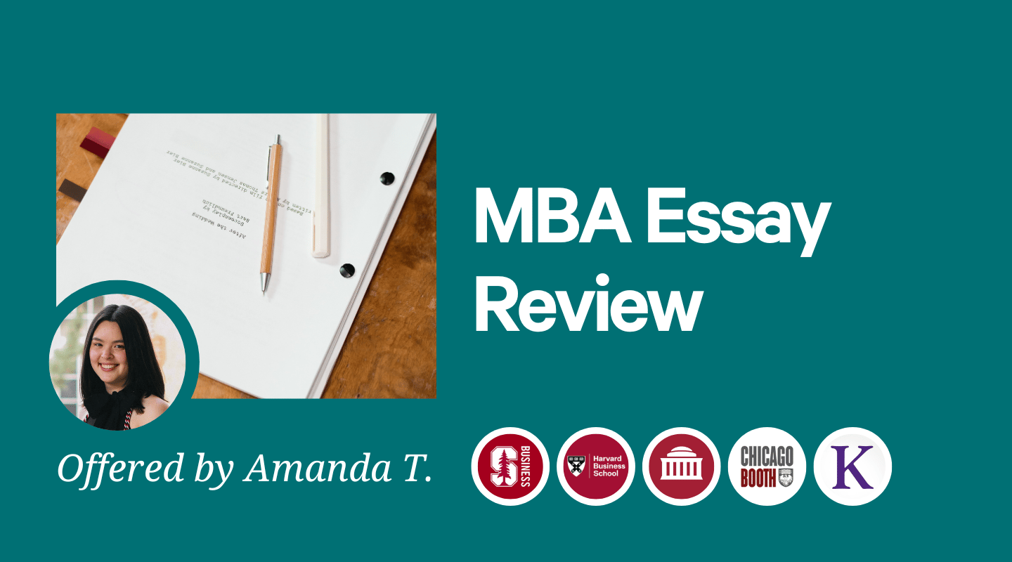 MBA Essay Review