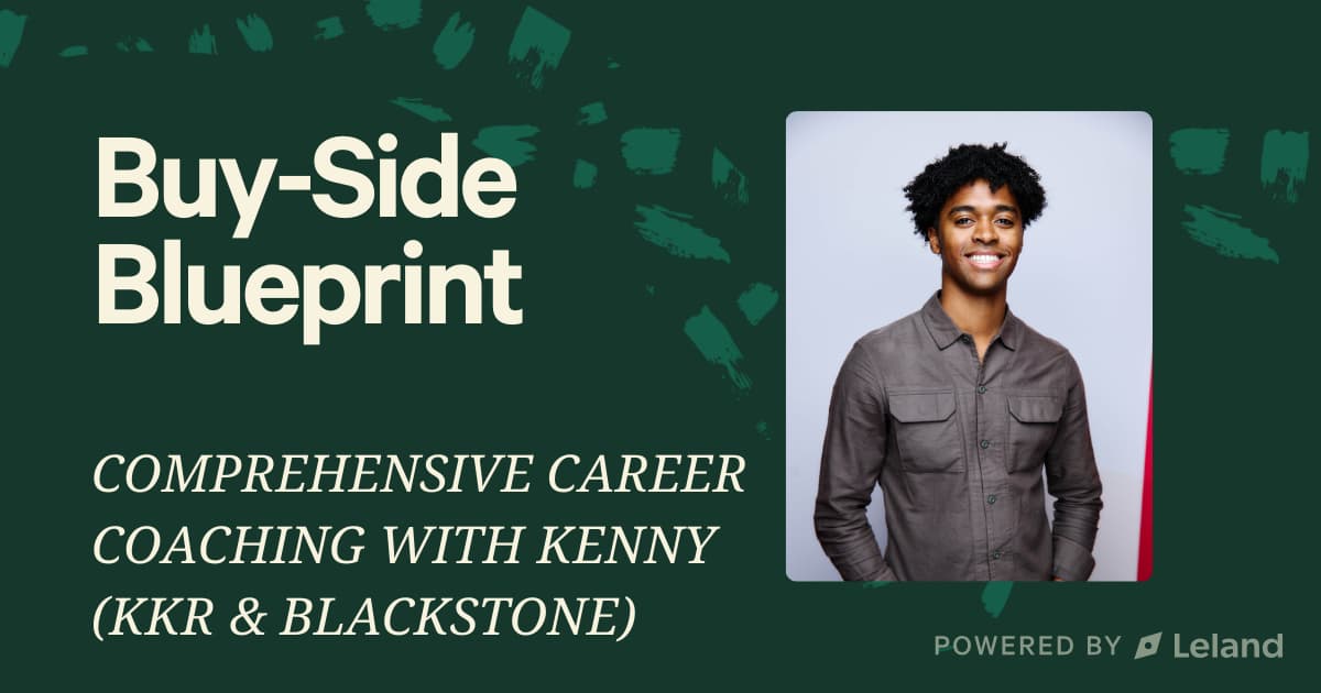 The Buy-Side Blueprint: Comprehensive Career Package