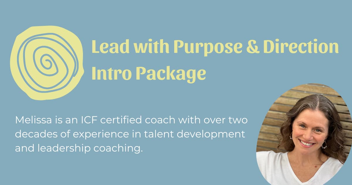 Lead with Purpose & Direction - Intro Package