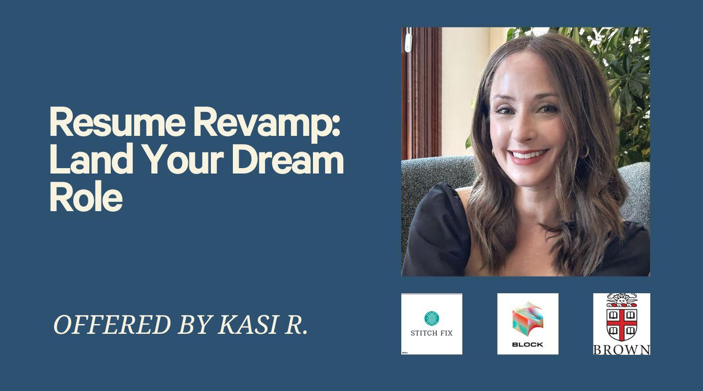 Resume Revamp: Land Your Dream Role