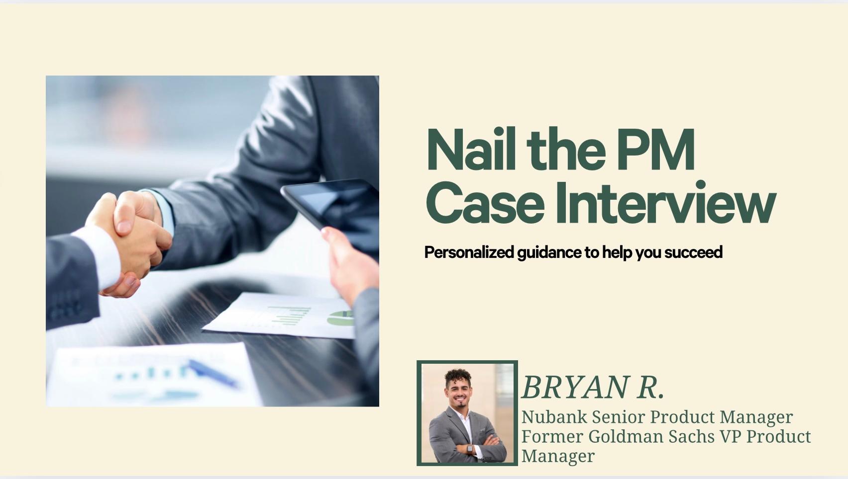 Nail the PM Case Interview!