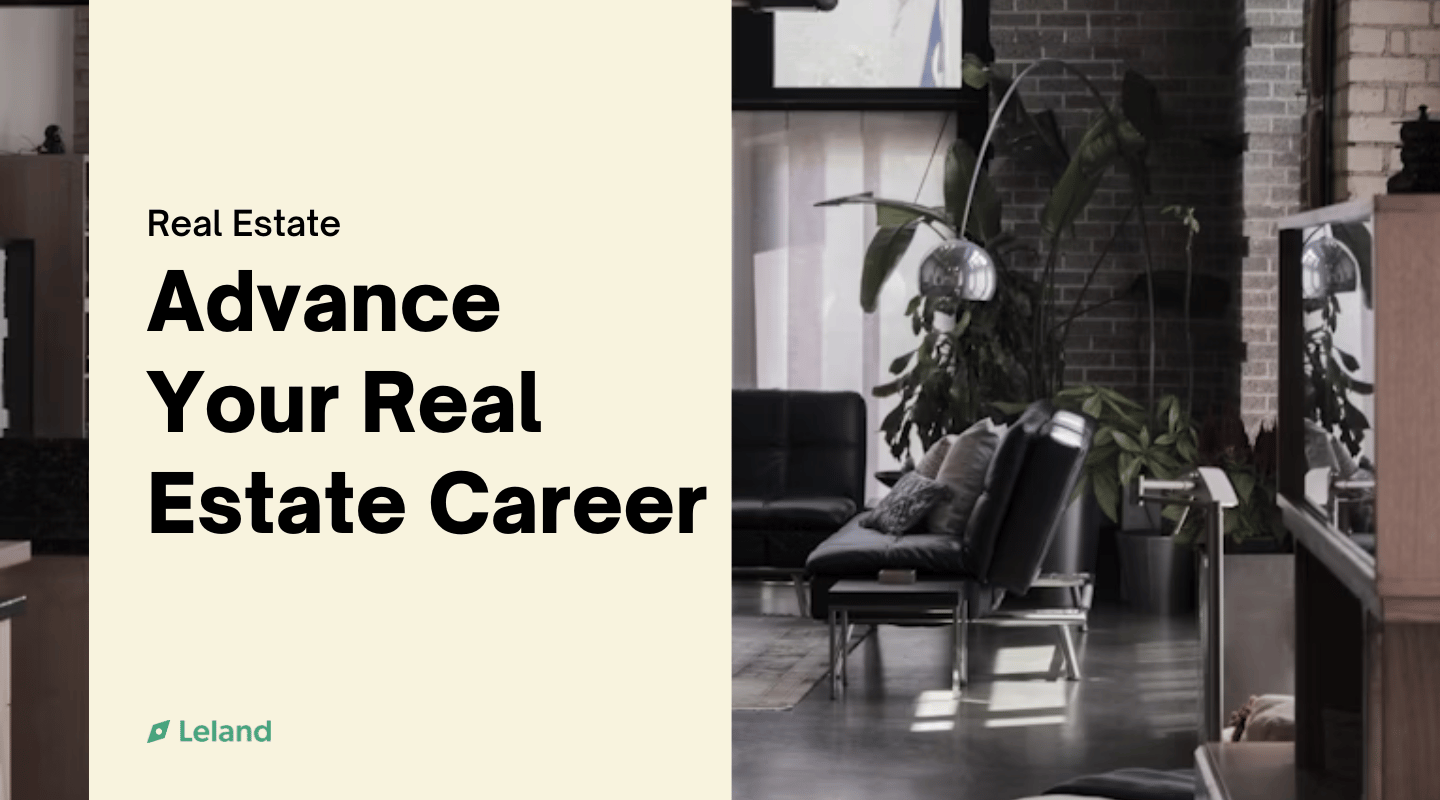 Advance Your Real Estate Career