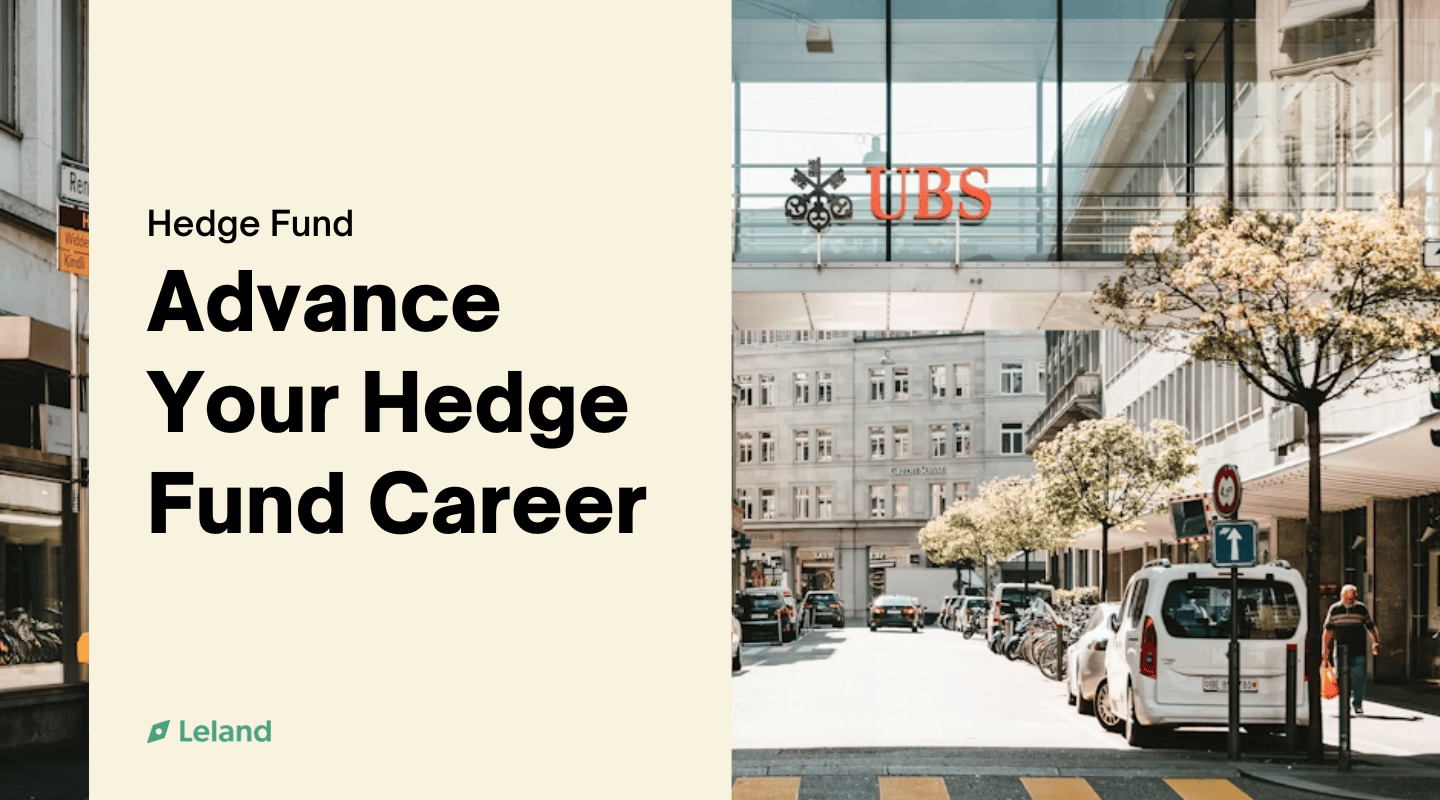 Advance Your Hedge Fund Career