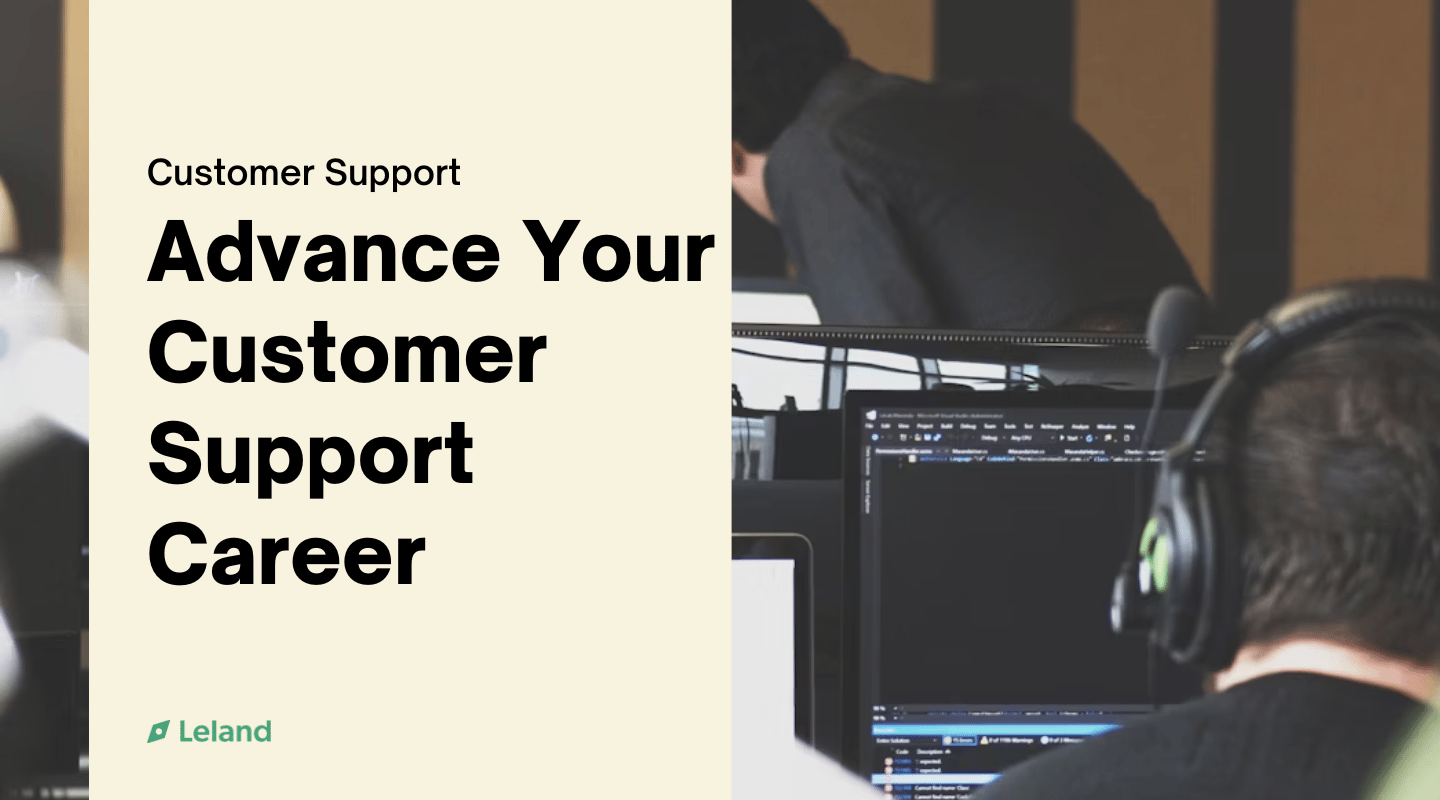Advance Your Customer Support Career