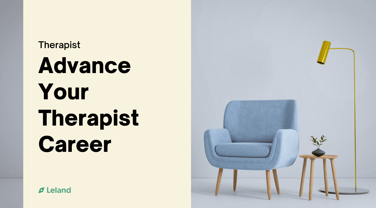 Advance Your Therapist Career