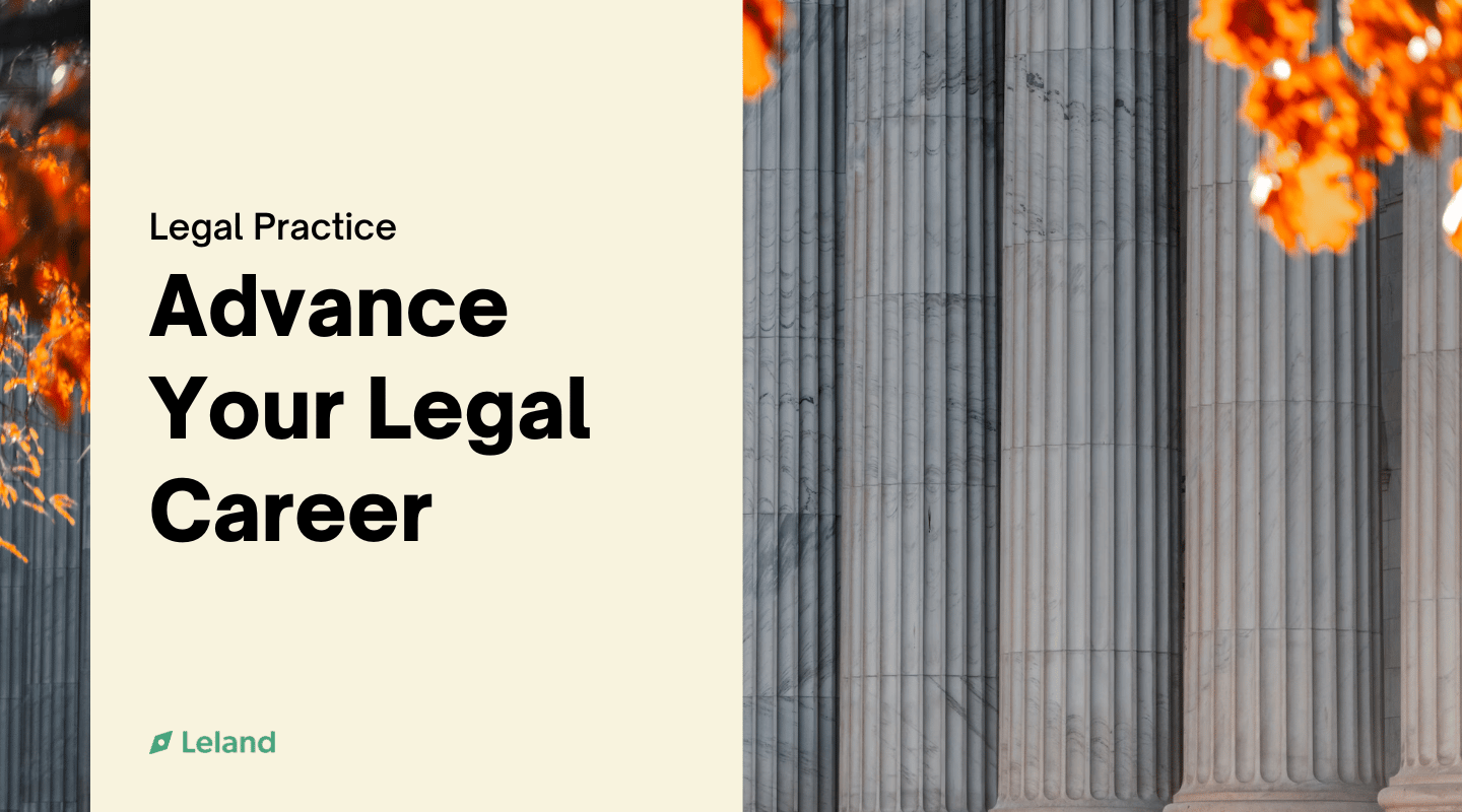 Advance Your Legal Career