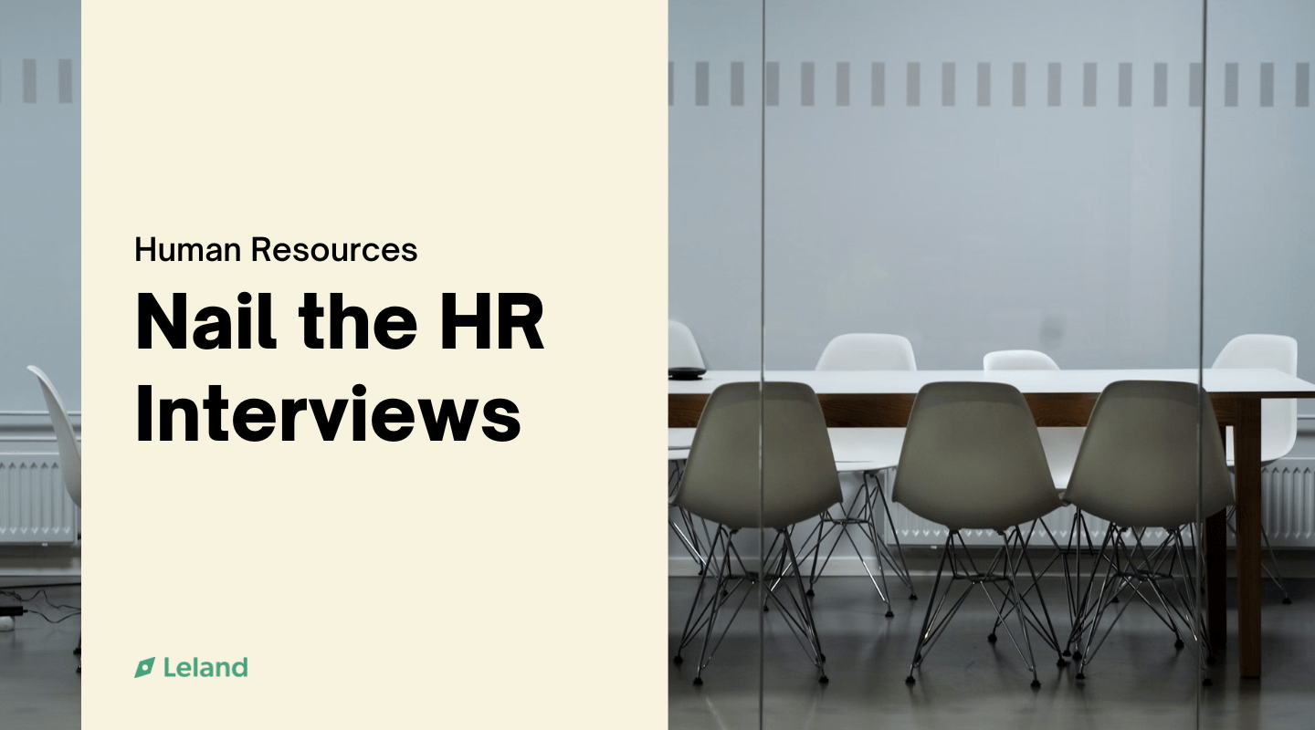 Nail the Human Resources Interviews