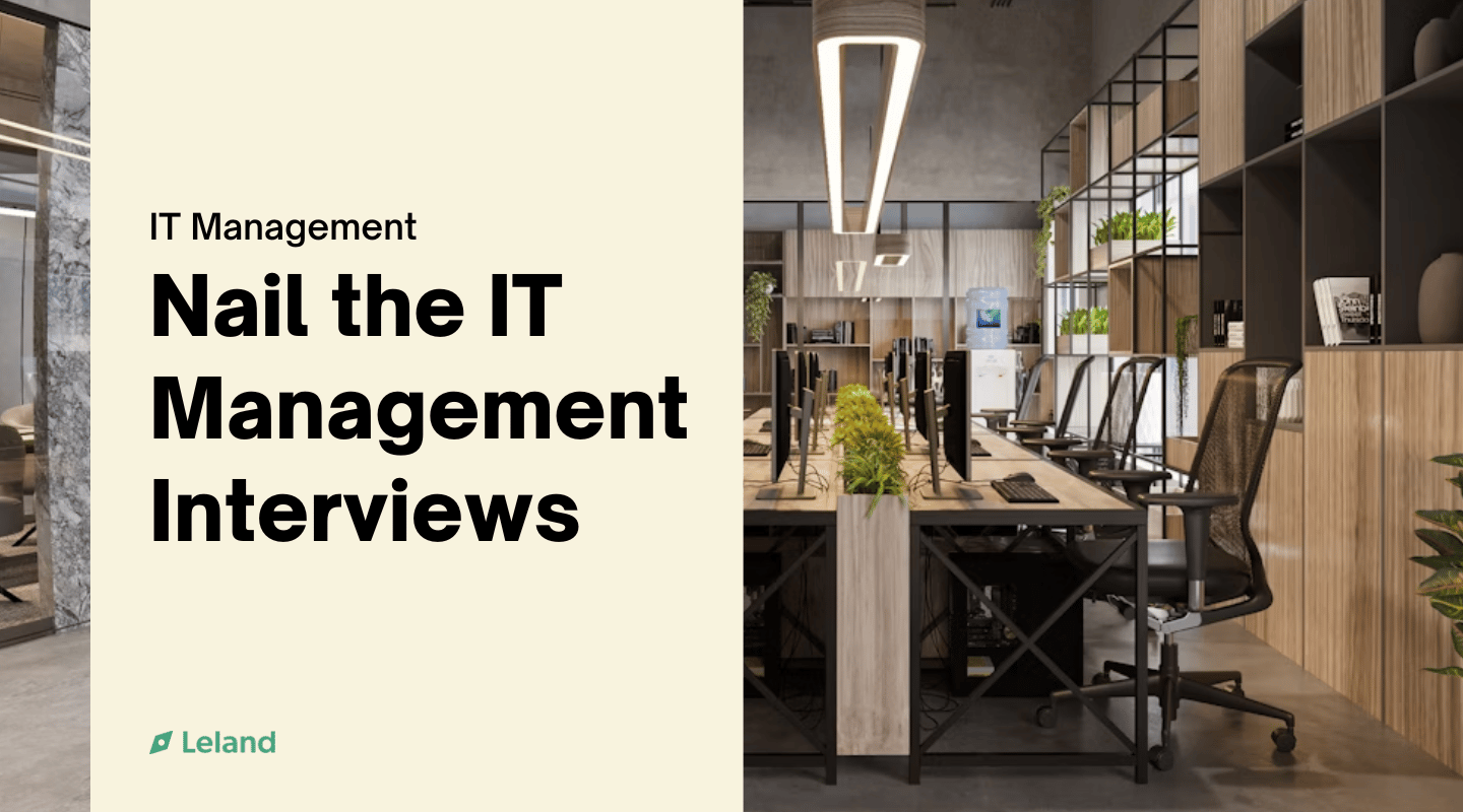 Nail the IT Management Interviews