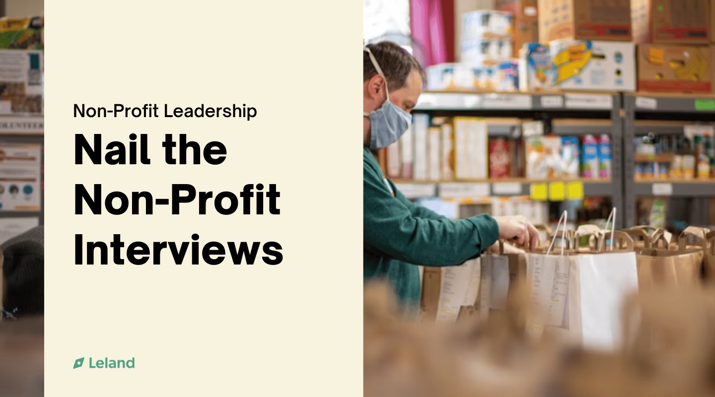 Nail the Non-Profit Interviews