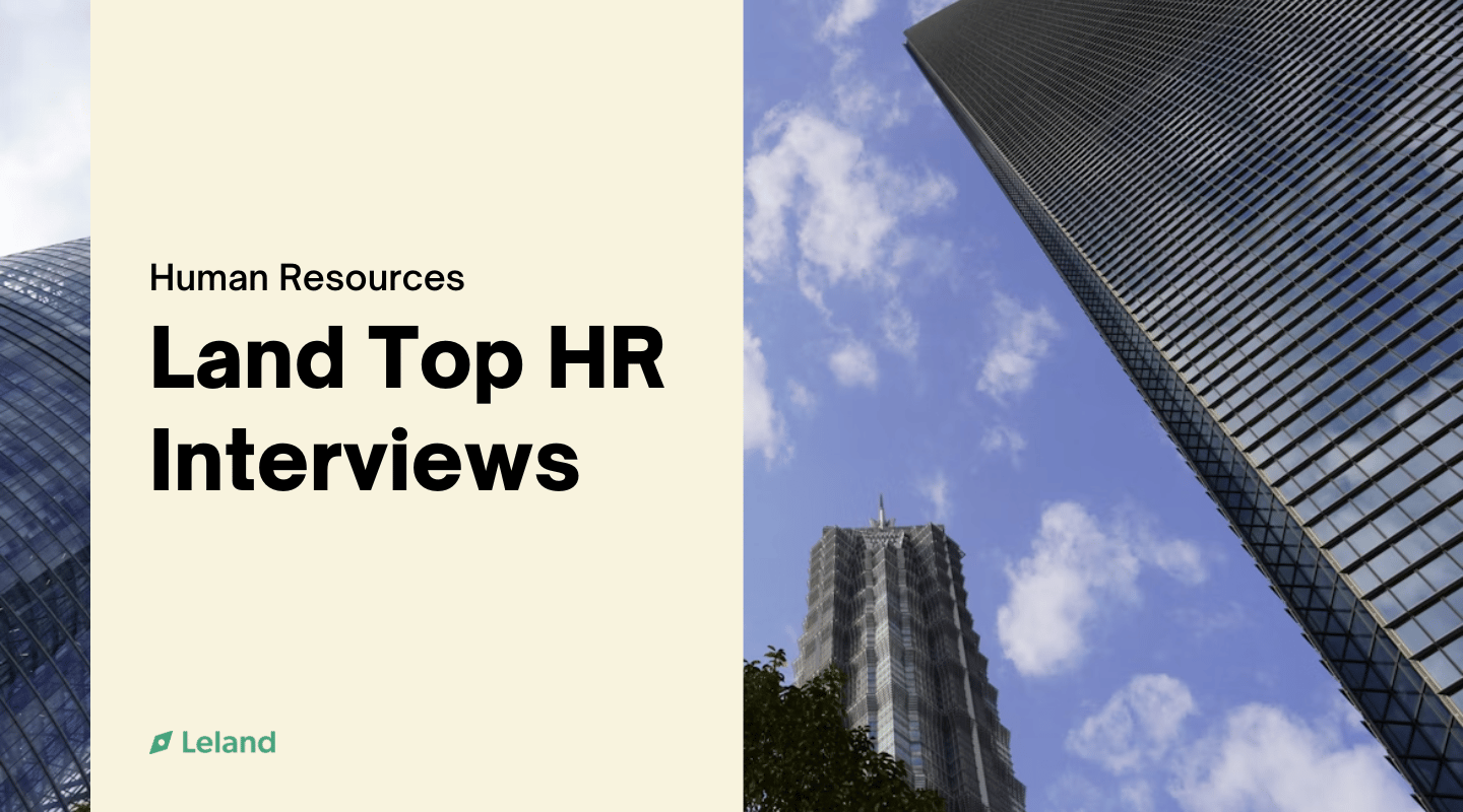 Land Top HR Interviews