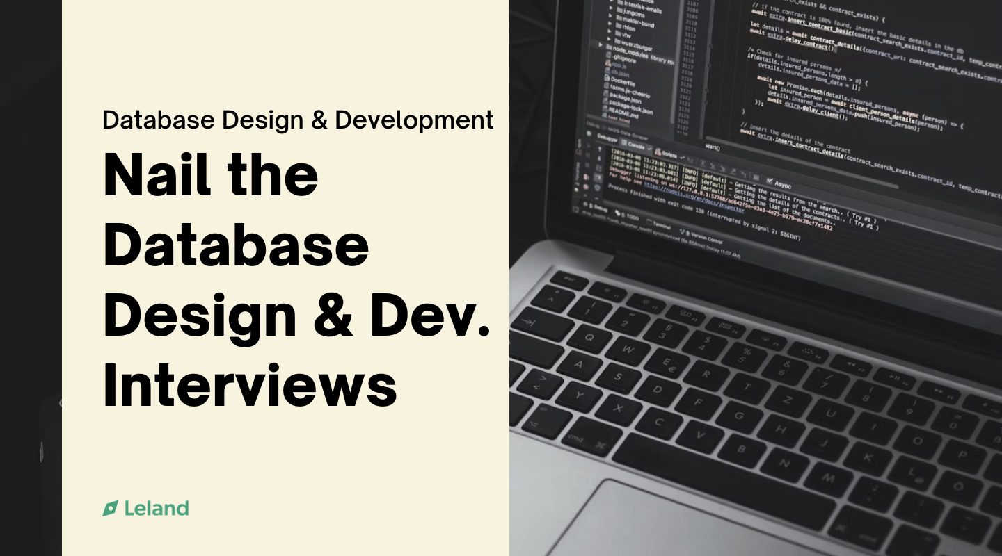 Nail the Database Design & Development Interviews