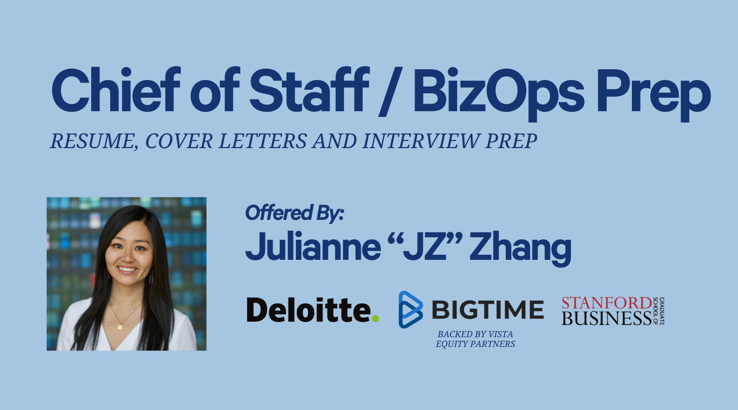 Prepping for a Chief of Staff Interview