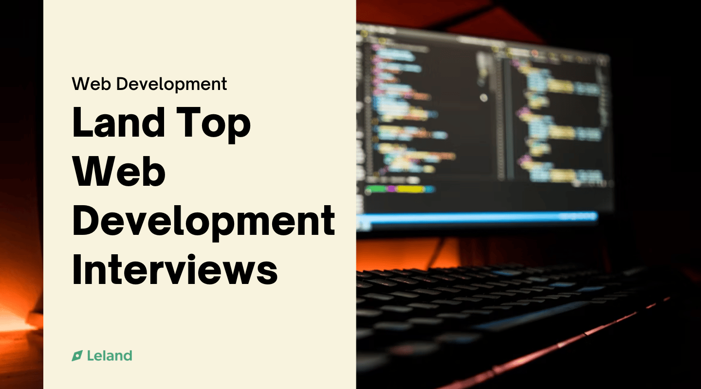 Land Top Web Development Interviews