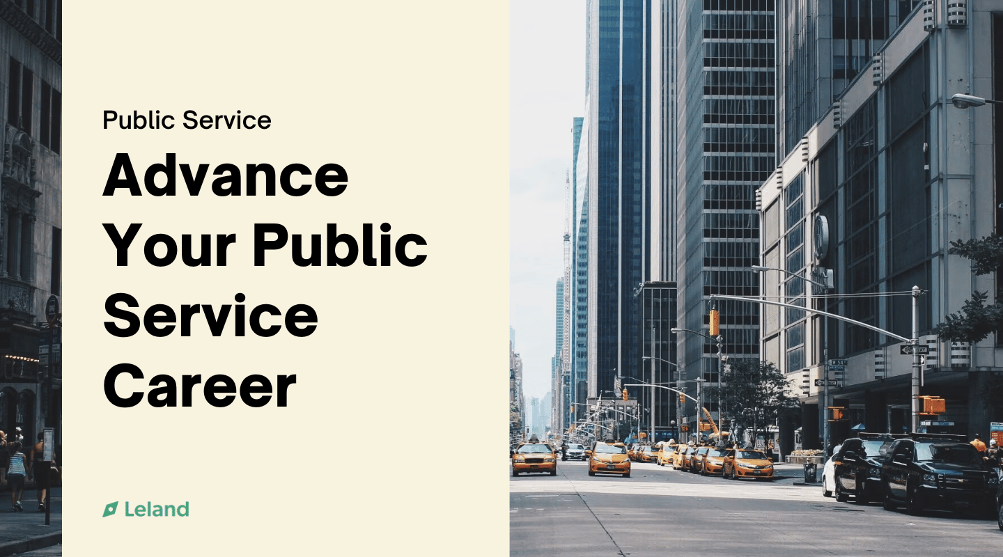 Advance Your Public Service Career
