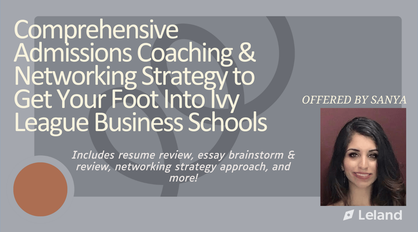 Masters in Business Acceptance