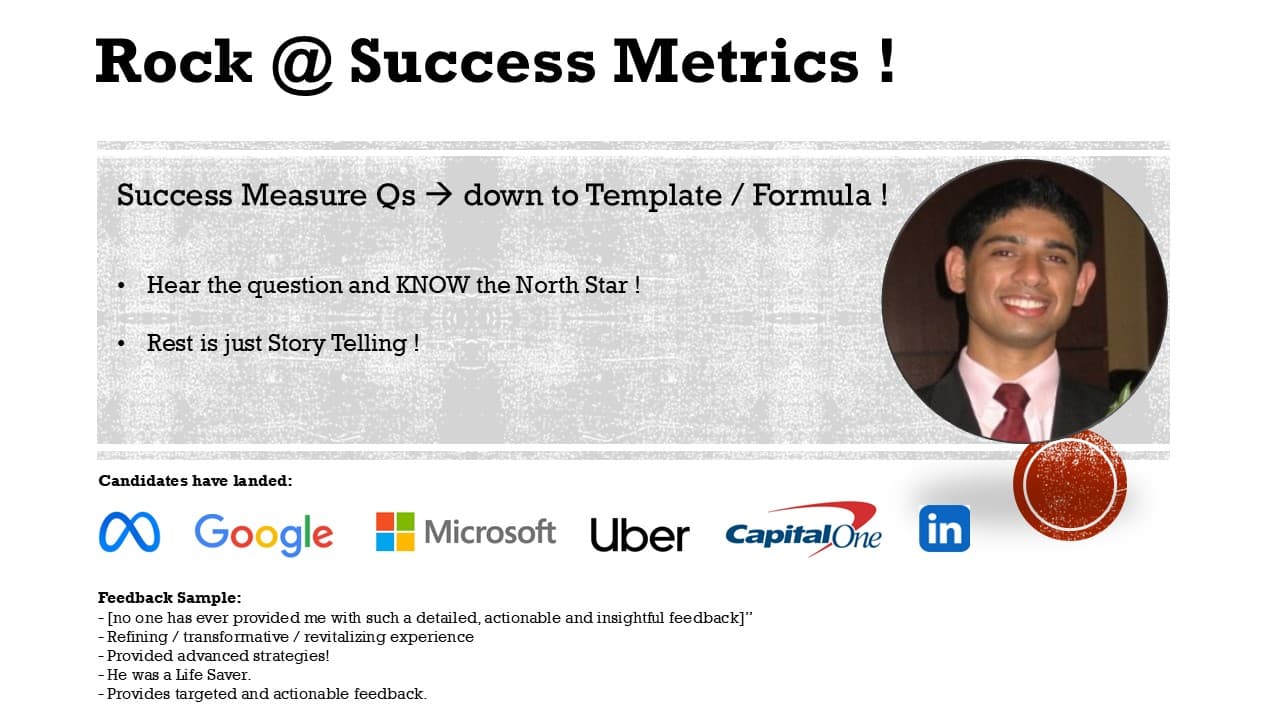 Mock: Be Rockstar @ Success Metrics