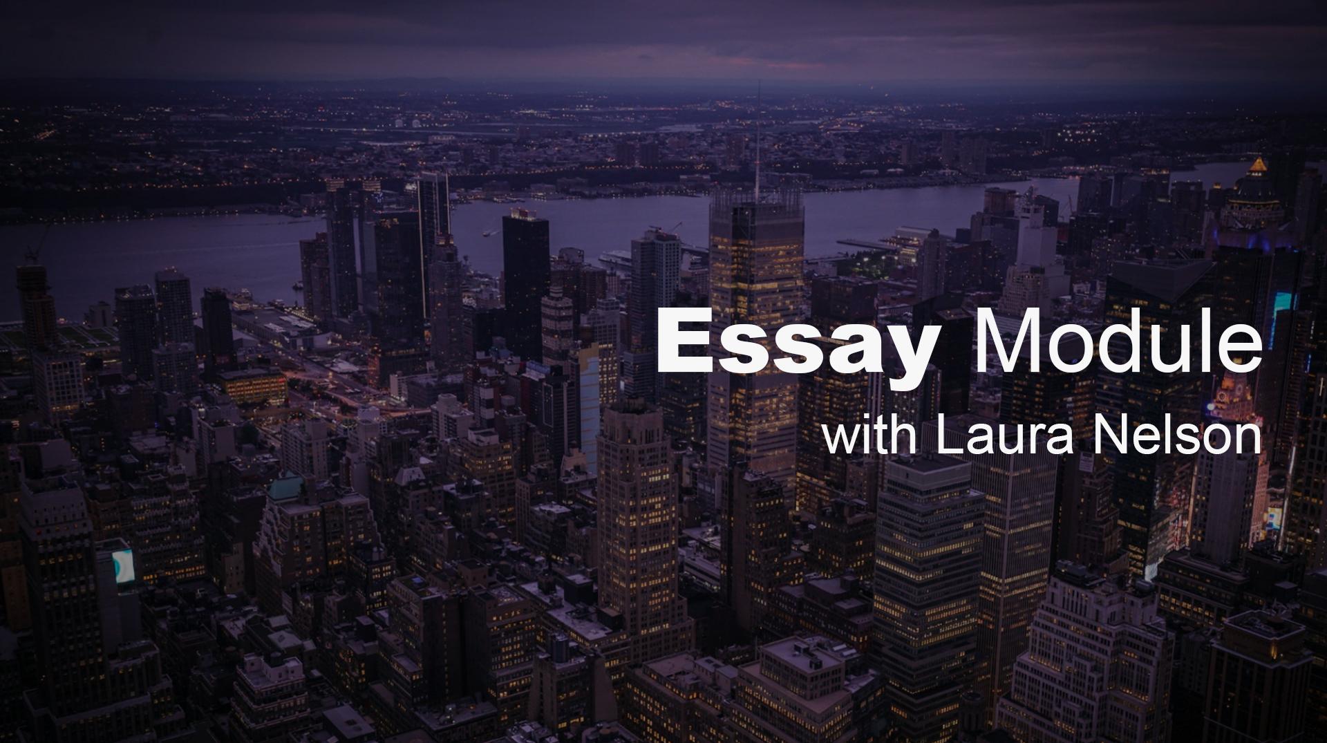 Essay Module