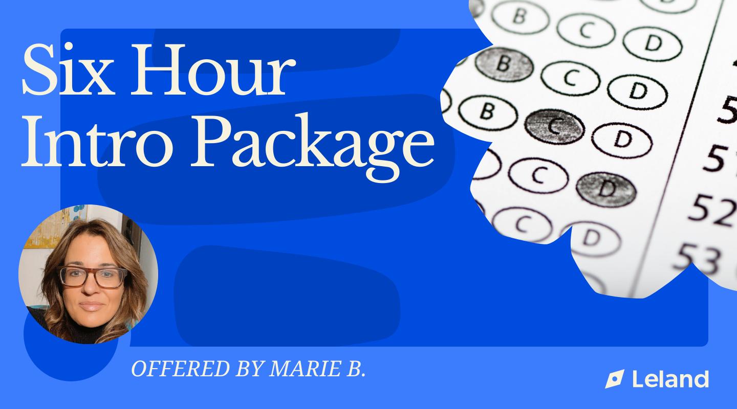 Six Hour Intro Package