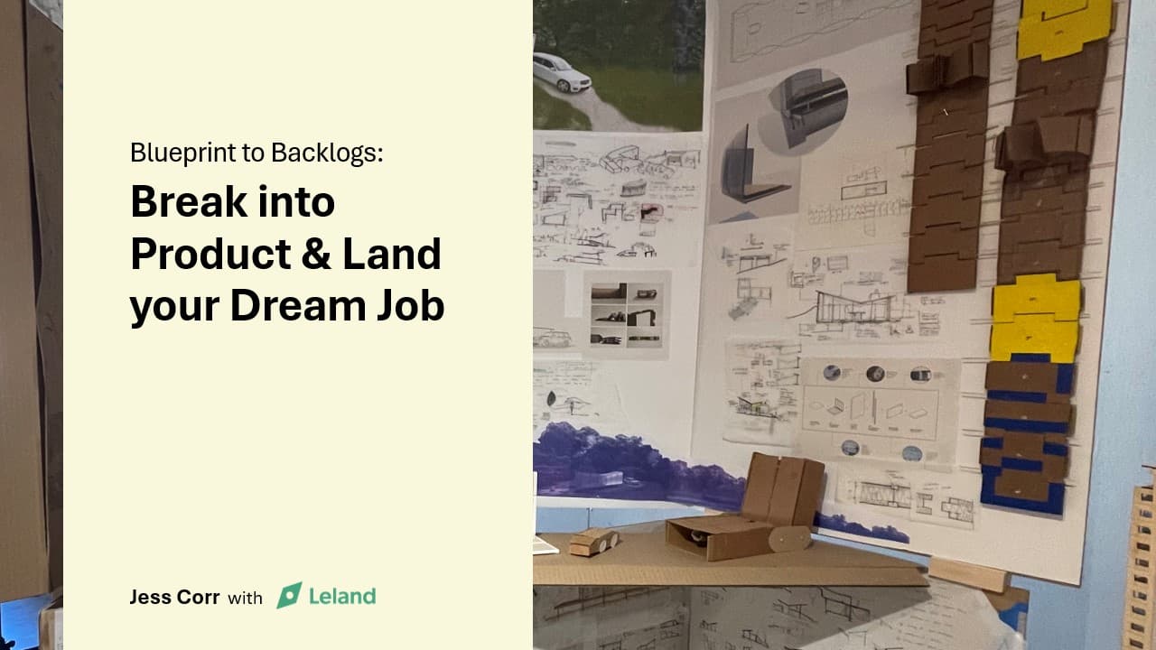 Blueprints to Backlogs: Land a PM Offer