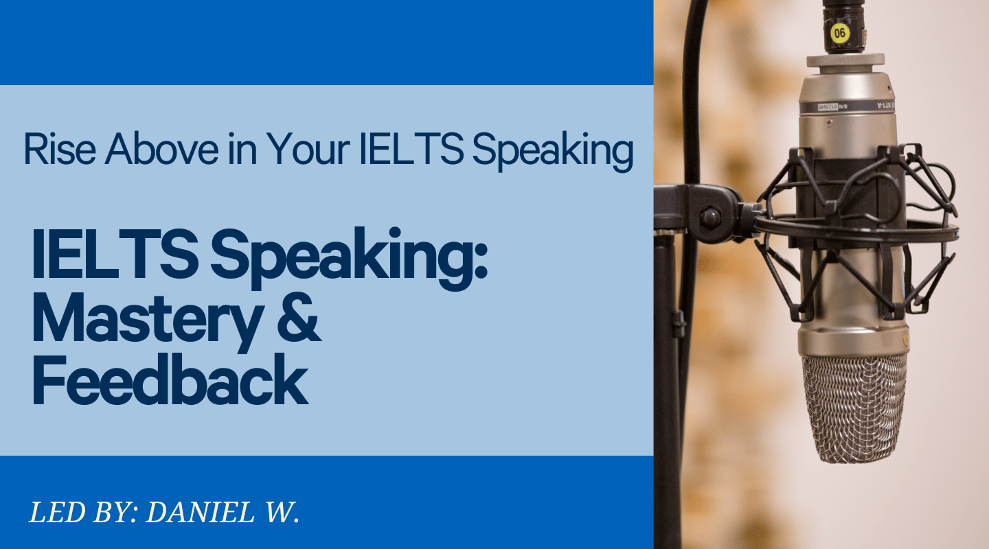 IELTS Speaking Feedback Series