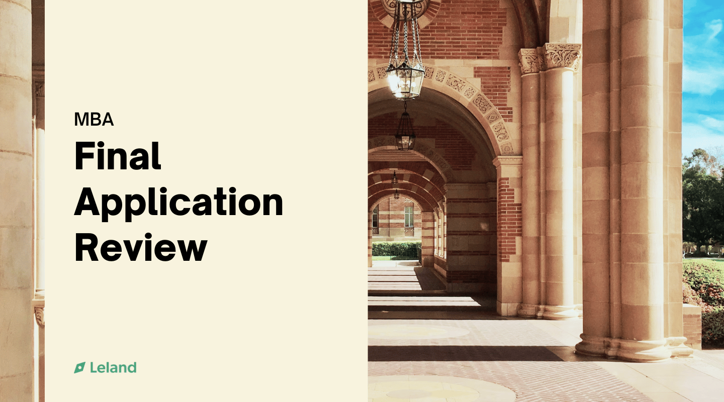 Final Application Review