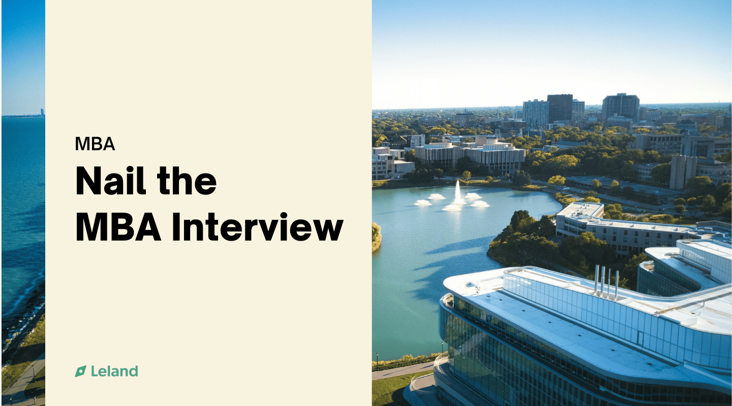 Nail the MBA Interview