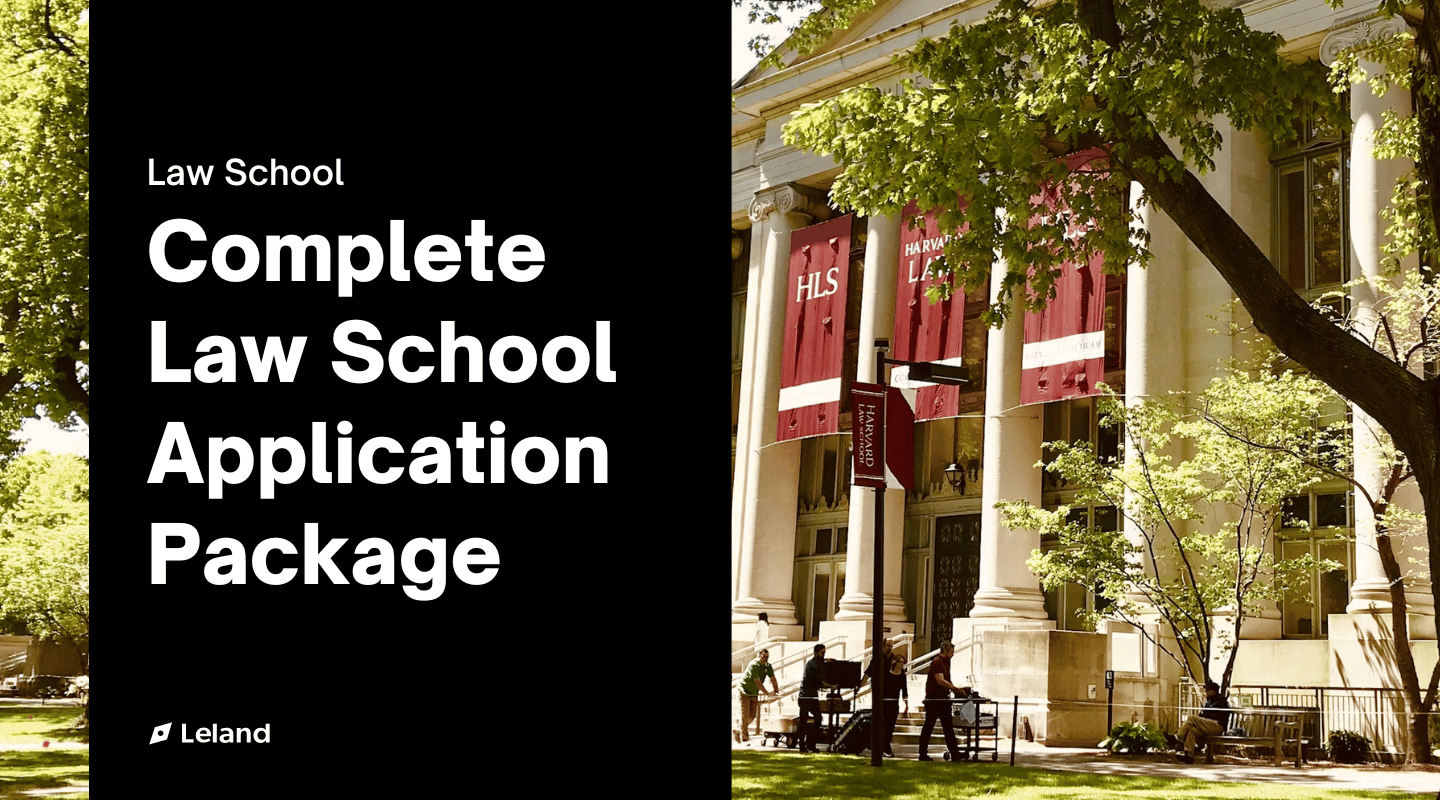 Complete Law School Application Package — Land Your Dream School