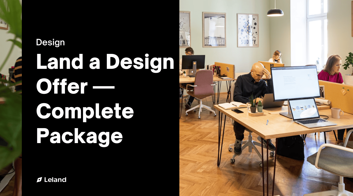 Land a Design Offer — Complete Package