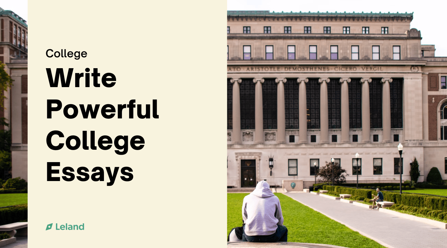 Write Powerful College Essays