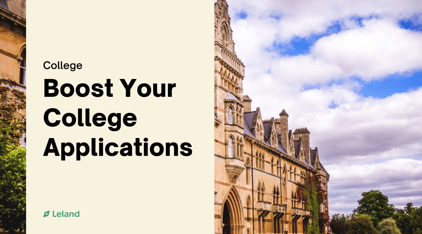 Boost Your College Applications