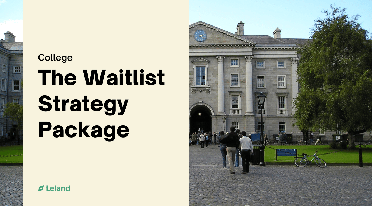 The College Waitlist Strategy Package