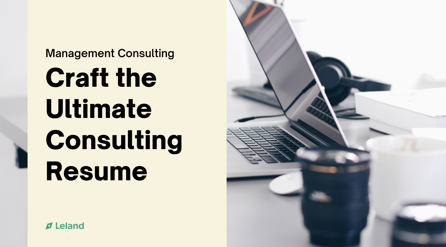 Craft the Ultimate Consulting Resume